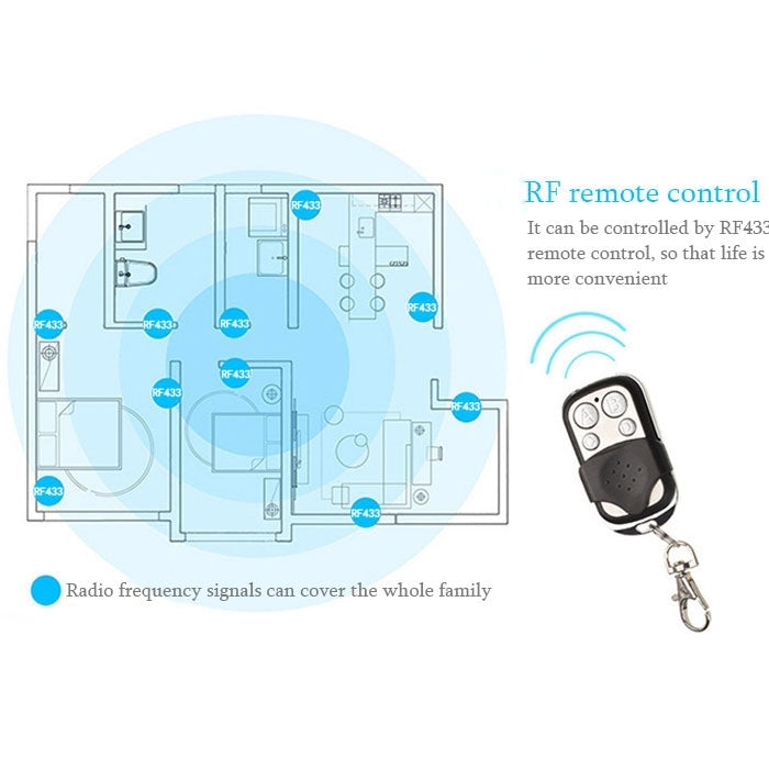 86mm 1 Gang AC 110V-240V Touch Switch