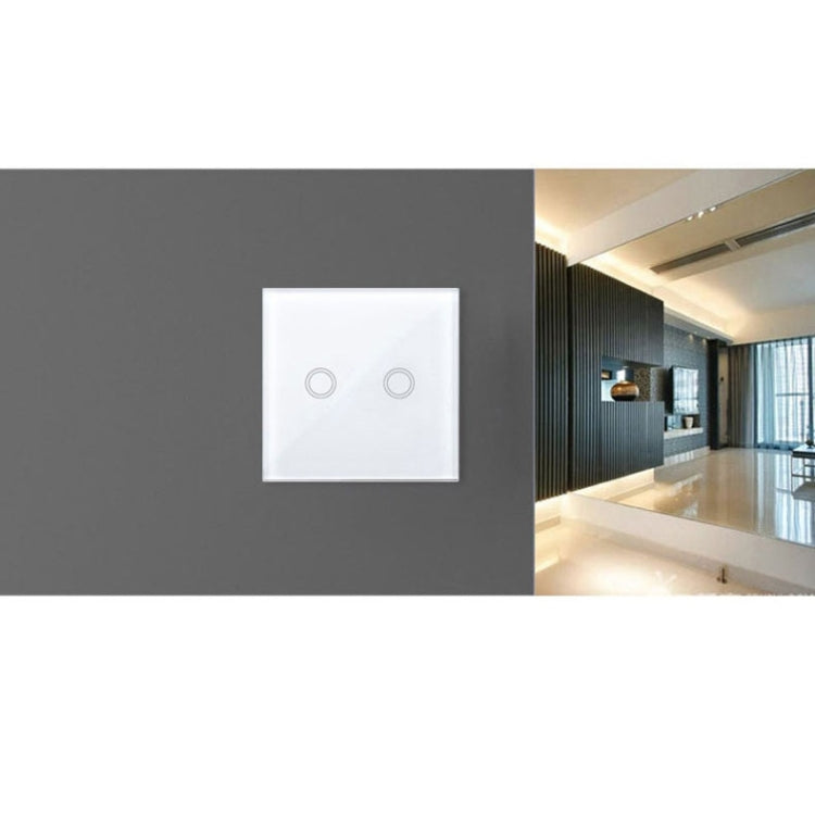 86mm 2 Gang AC 110V-240V Touch Switch