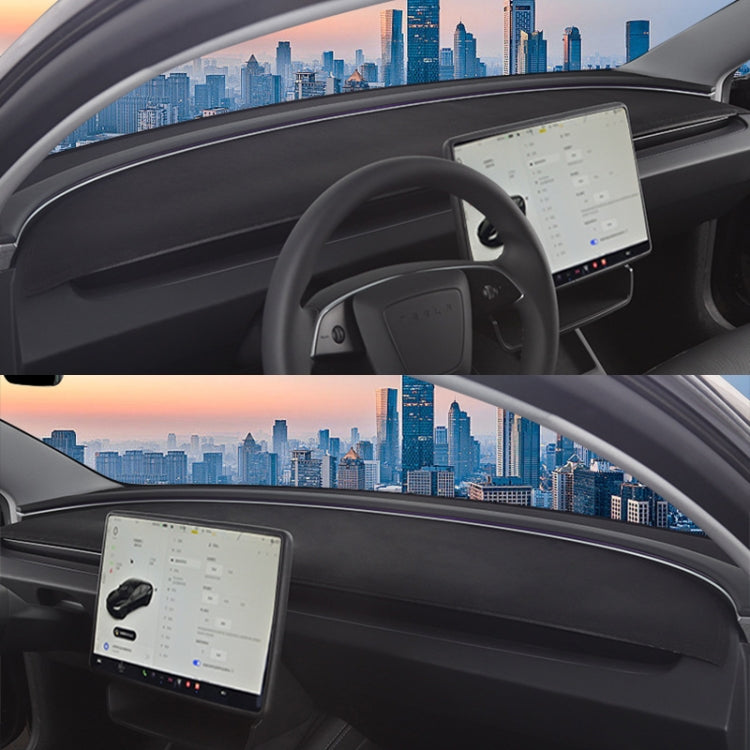 For Tesla Model 3 / Y Car Dashboard Lightproof Mat