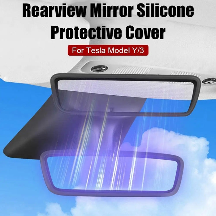 For Tesla Model 3 / Y Car Interior Rearview Mirror Protective Cover