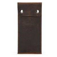 CONTACTS FAMILY Crazy Horse Leather Watch Protective Case