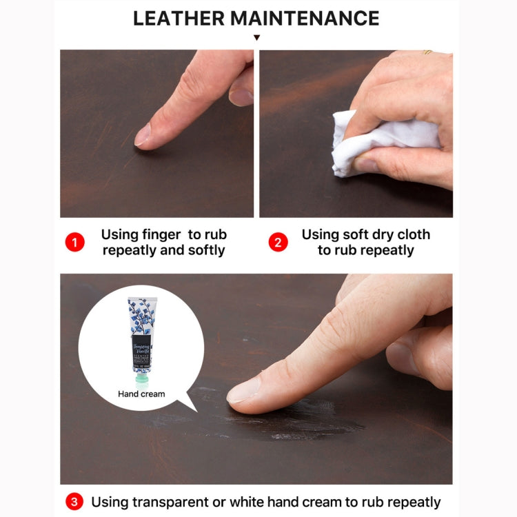 CONTACTS FAMILY Crazy Horse Leather Watch Protective Case