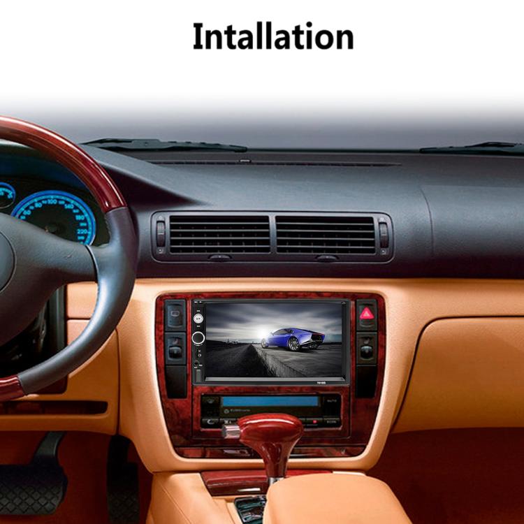 7010B HD 2 Din 7 inch Car Bluetooth  MP5 Player