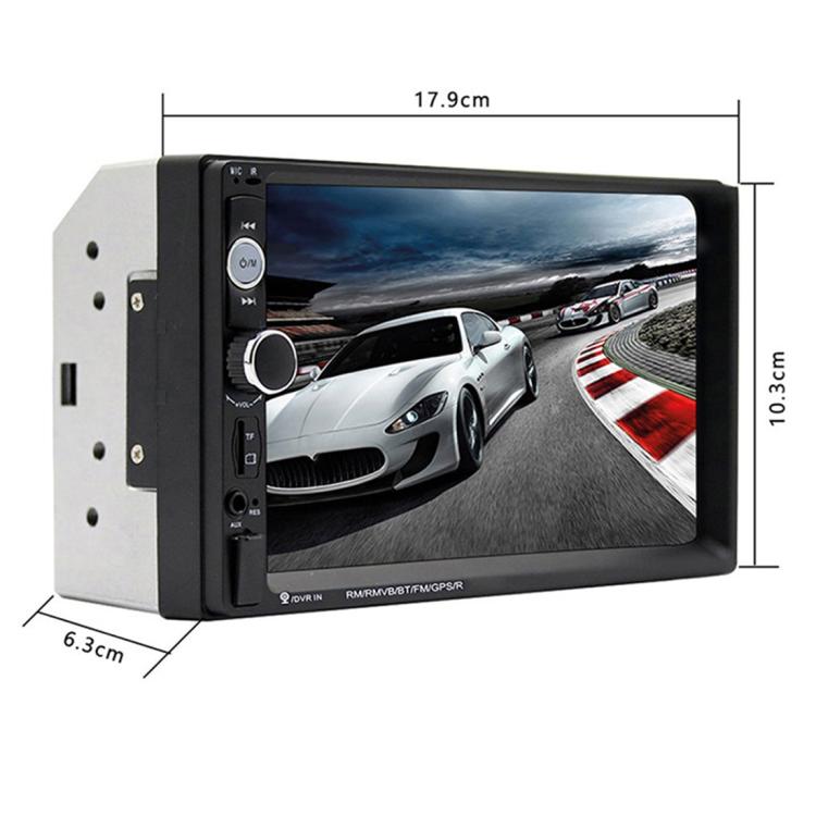7010B HD 2 Din 7 inch Car Bluetooth  MP5 Player