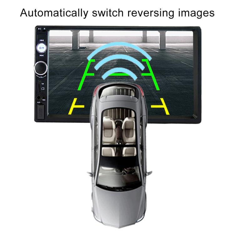7010B HD 2 Din 7 inch Car Bluetooth  MP5 Player