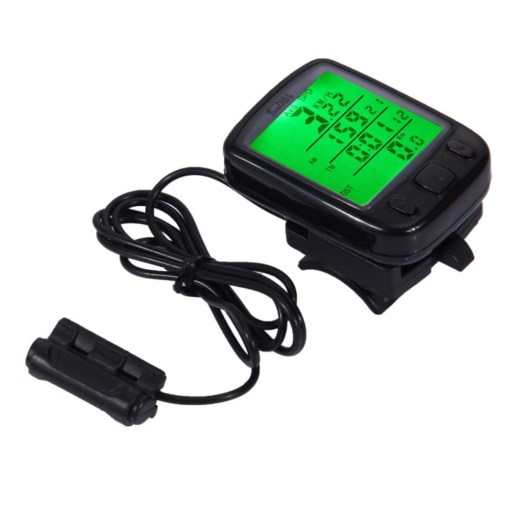 SunDing SD-563B Bicycle LCD Screen Waterproof  Odometer