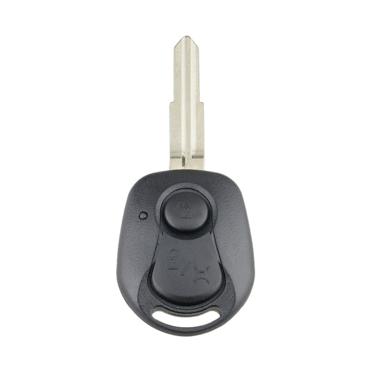Car Keys Replacement 2 Buttons Car Key Case with Key Blade