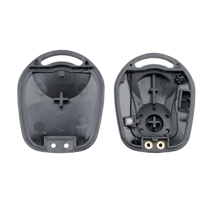 Car Keys Replacement 2 Buttons Car Key Case with Key Blade