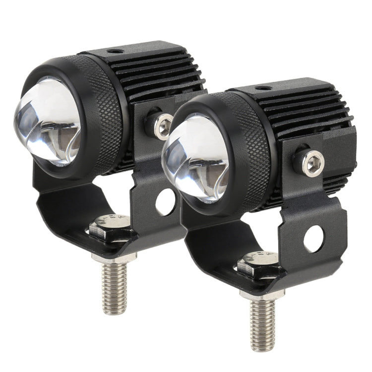 2 PCS Motorcycles Double Color Headlights / Fog Light