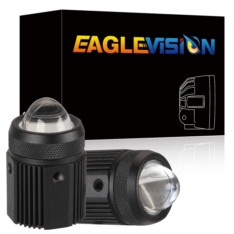 2 PCS Motorcycles Double Color Headlights / Fog Light
