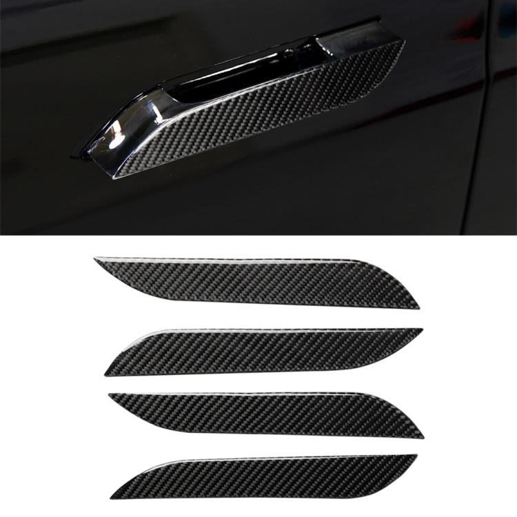 4 PCS Car Outside Handle Sticker for Tesla Model S