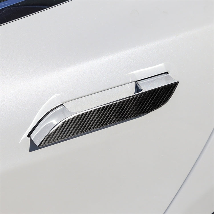 4 PCS Car Outside Handle Sticker for Tesla Model S