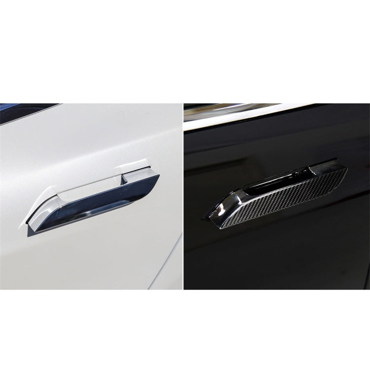 4 PCS Car Outside Handle Sticker for Tesla Model S