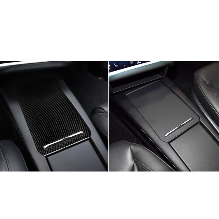 Car Storage Box Panel Decorative Sticker for Tesla Model X