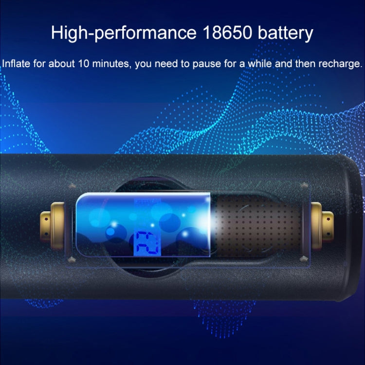 LCD Digital Display Rechargeable Portable Electric Air Pump