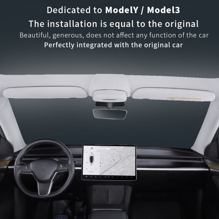Ordinary Version Sunglasses Storage Box for Tesla Model 3 2019-2023