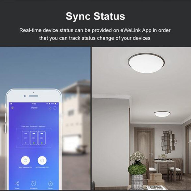 433 RF WIFI Smart Touch Switch