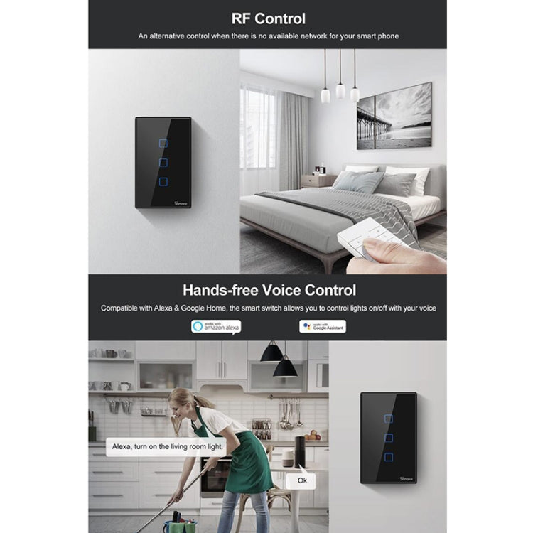 433 RF WIFI Smart Touch Switch