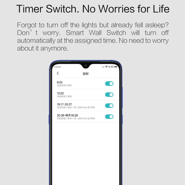 Original Xiaomi Aqara Smart Wall Switch D1,