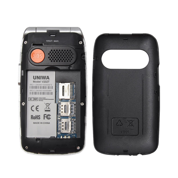 UNIWA V202T 4G 2.4 inch Flip Style Phone