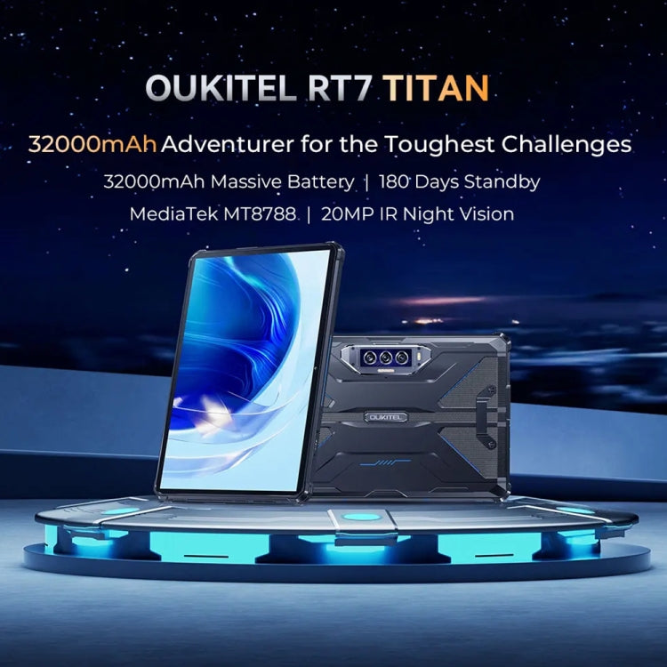 OUKITEL RT7 TITAN 4G Rugged Tablet 10.1 inch