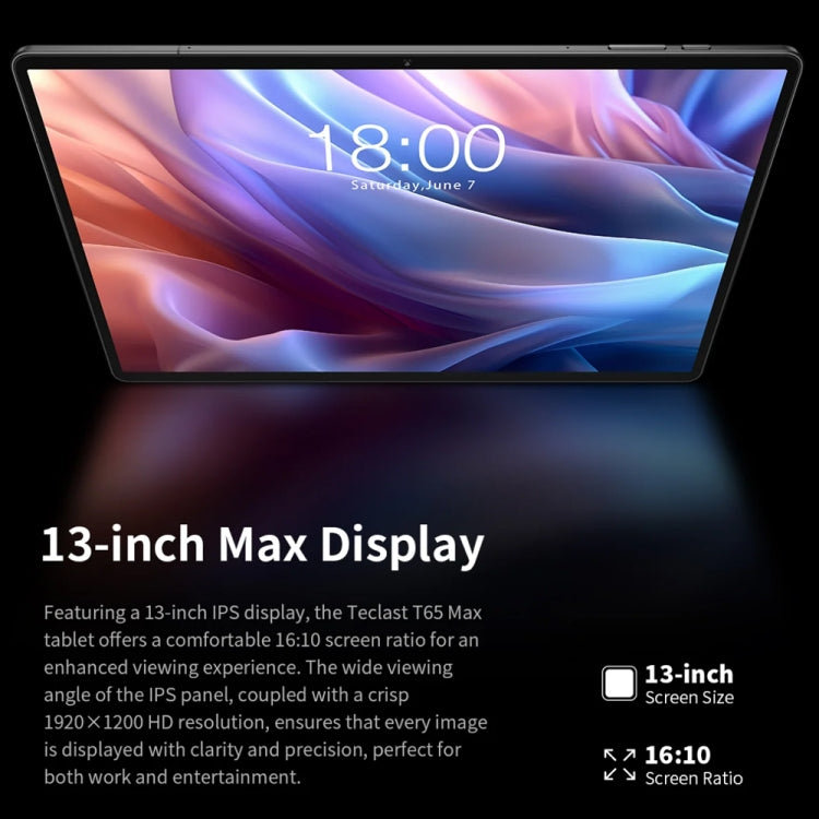 Teclast T65 Max 4G LTE Tablet PC 13 inch