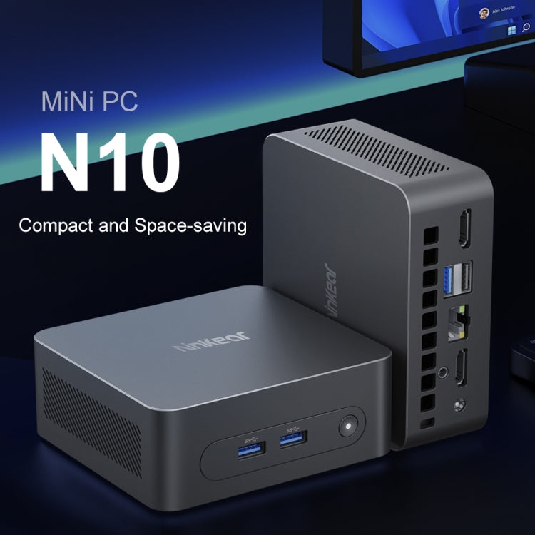 Ninkear N10 Windows 11 Bluetooth 4.2 Mini PC