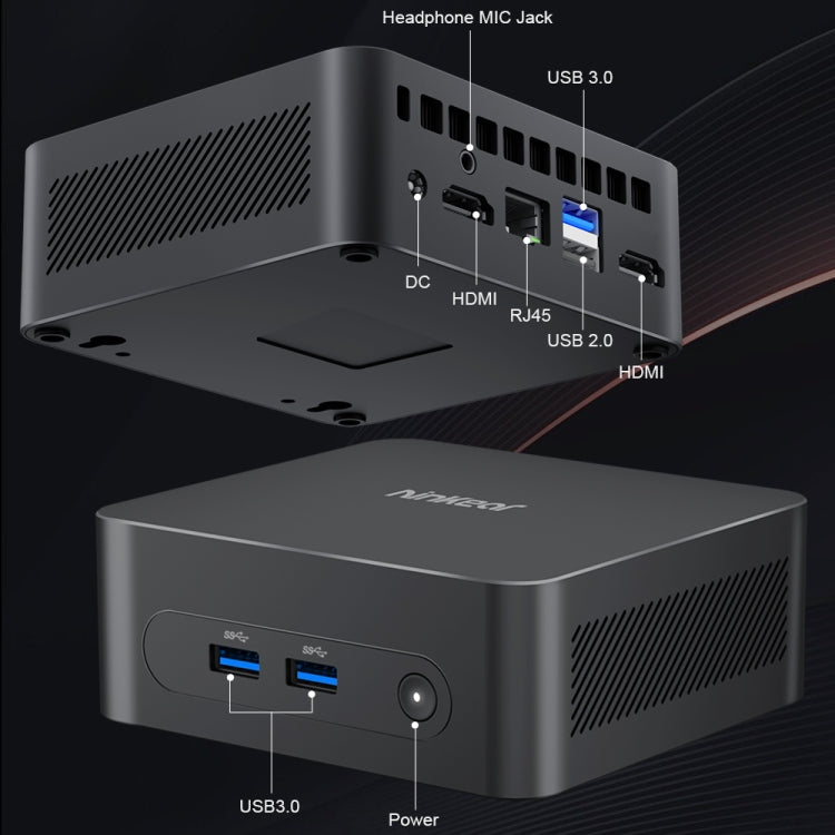 Ninkear N10 Windows 11 Bluetooth 4.2 Mini PC