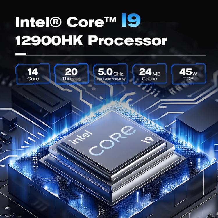GXMO GH9 Windows 11 Mini PC, Intel Core i9 12900HK Processor