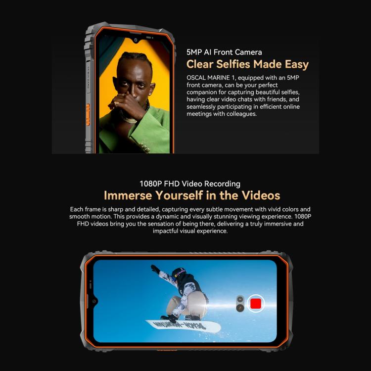 Blackview Oscal Marine 1 | Rugged 4G Smartphone
