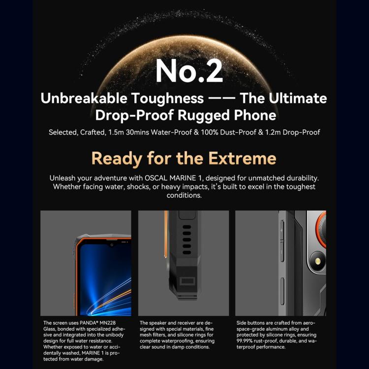 Blackview Oscal Marine 1 | Rugged 4G Smartphone