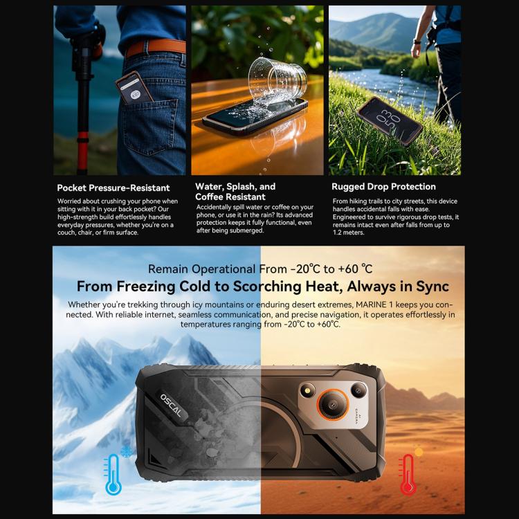 Blackview Oscal Marine 1 | Rugged 4G Smartphone