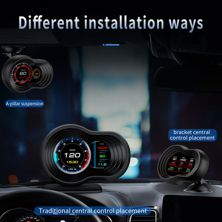 F9 OBD2 + GPS Mode Car HUD Head-up Display