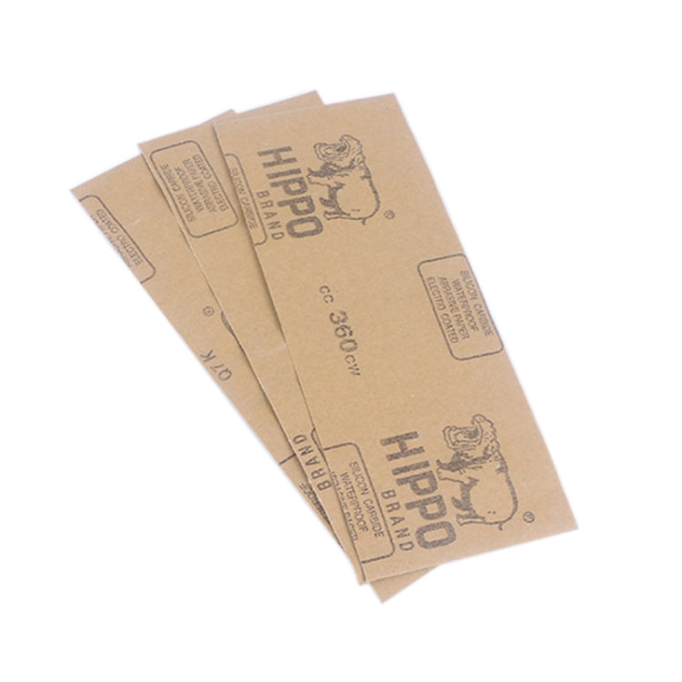 10pcs Grit 600 Wet And Dry Polishing Grinding Sandpaper,Size: 23 x 9cm