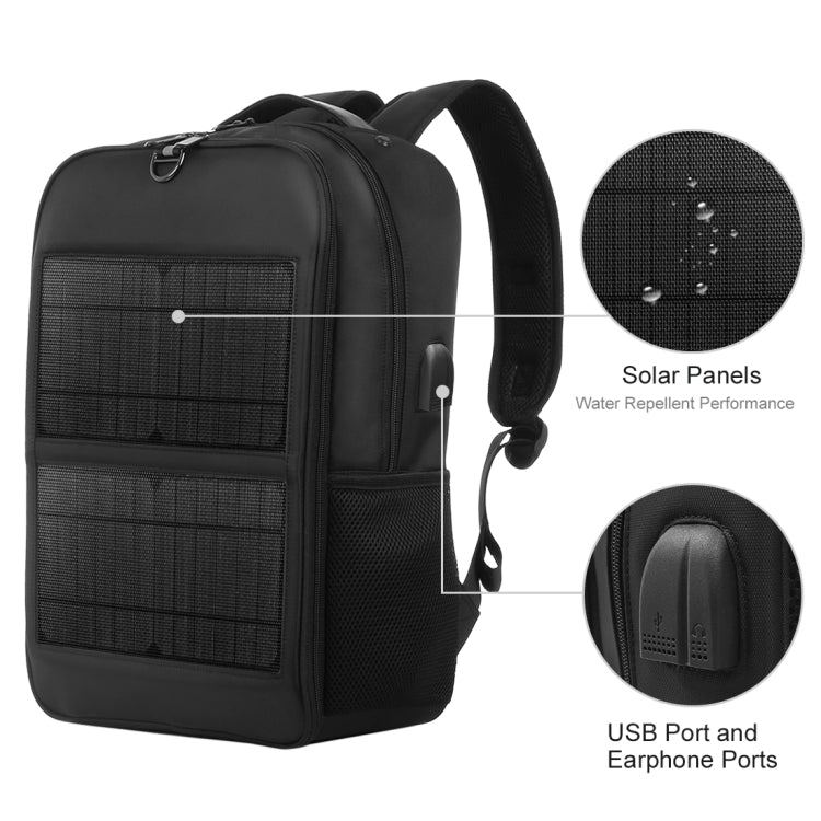 HAWEEL Solar Panel Power Backpack