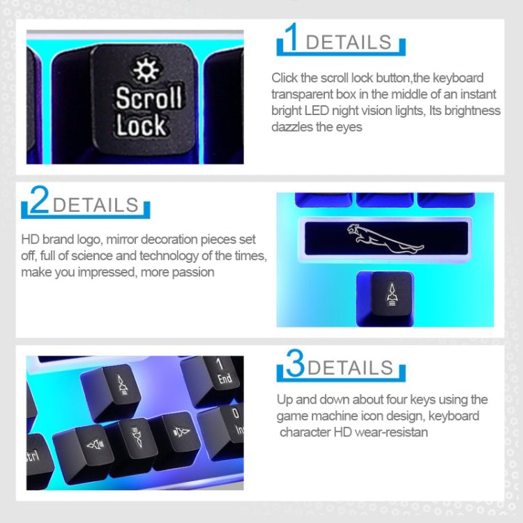ZGB G21 USB Wired Mechanical Computer Keyboard