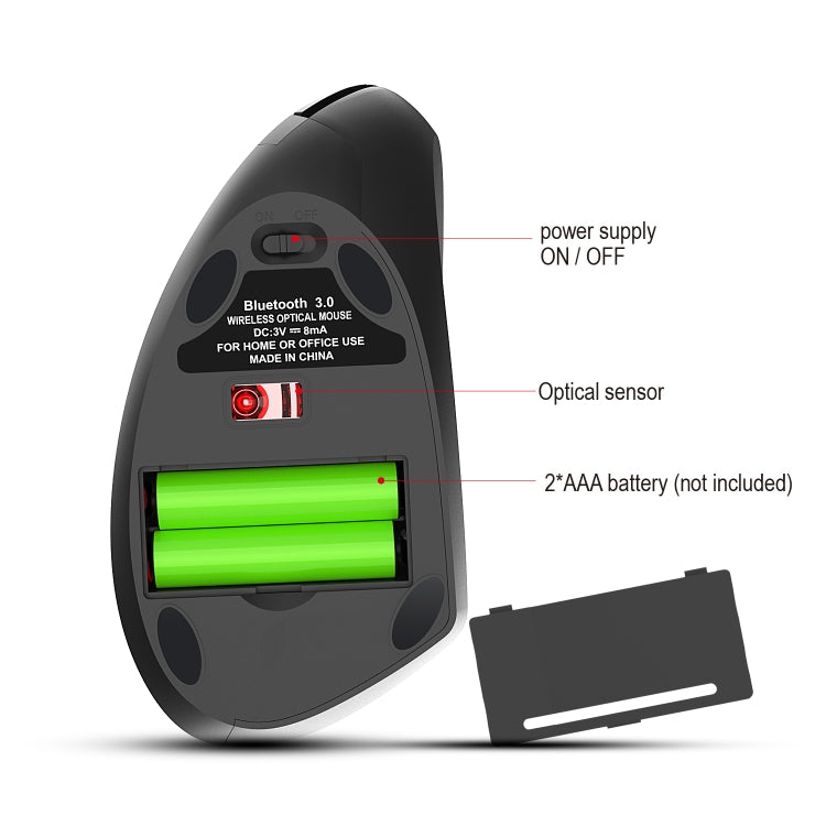 HXSJ T29 Bluetooth 3.0 Wireless Mouse