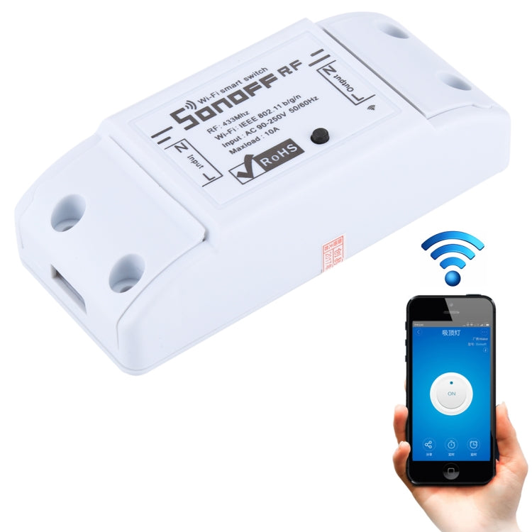 Sonoff 433MHz WiFi Smart Wireless Timer Module Power Switch