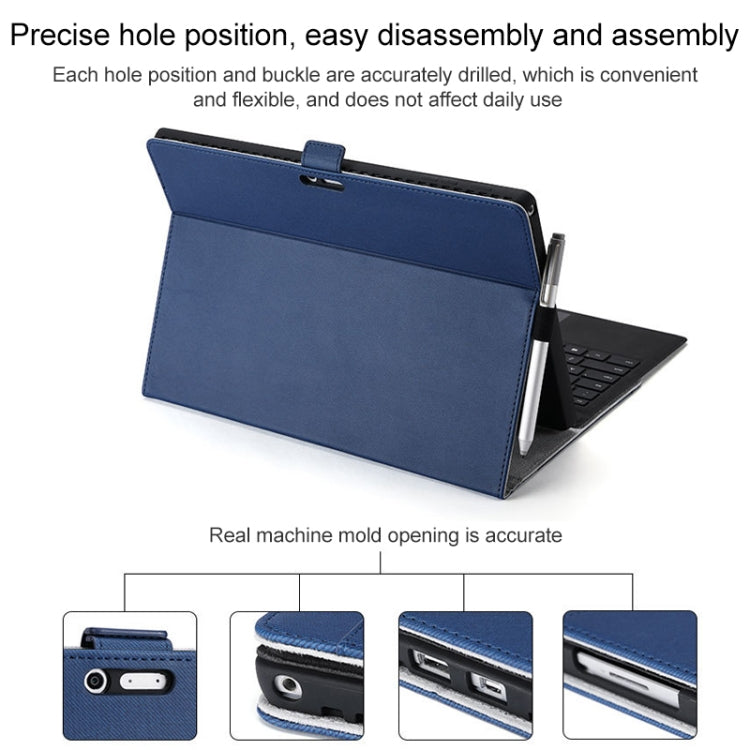 For Microsoft Surface Pro 7 / 7+ Lambskin Texture Case