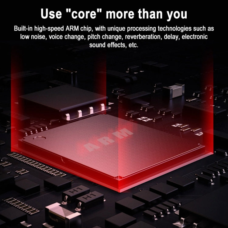 TEYUN NA8 8-channel Small Mixing Console Mixer, EU Plug