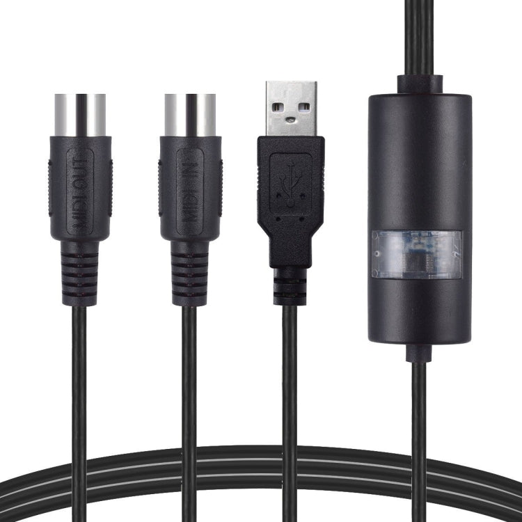 2m WERSI UM-18 USB MIDI Cable