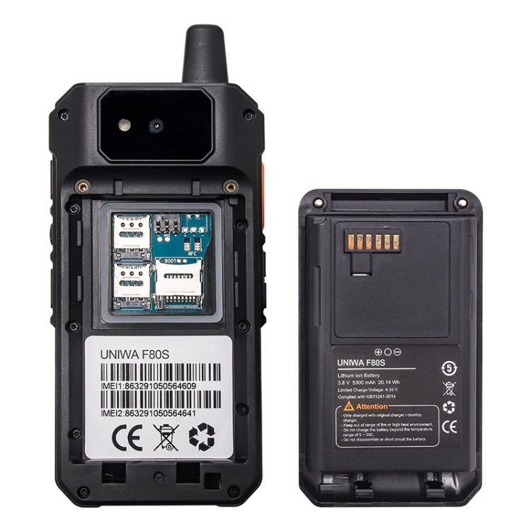 UNIWA F80S 1GB+8GB 2.4 inch Rugged Phone