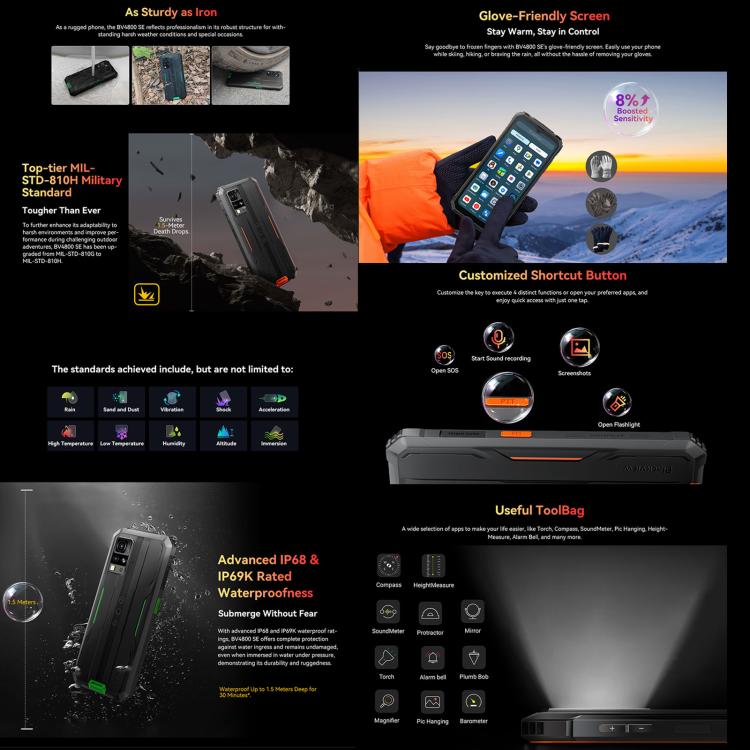 Blackview BV4800 SE Rugged Phone