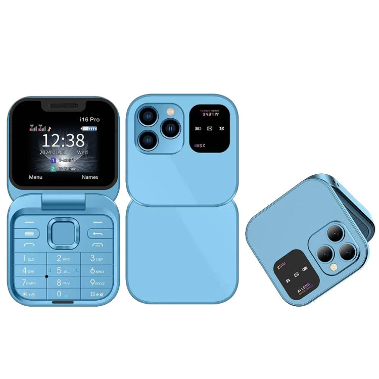 SERVO i16 Pro 1.77 inch Mini Flip Phone