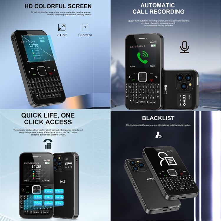 SERVO U700 2.4 inch Mobile Phone