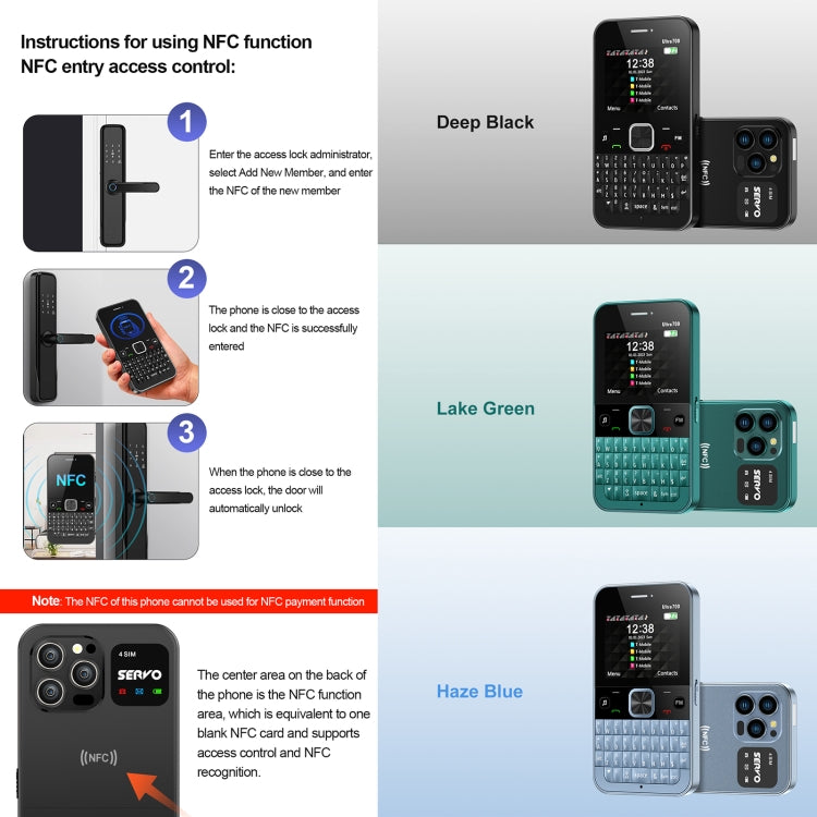 SERVO U700 2.4 inch Mobile Phone