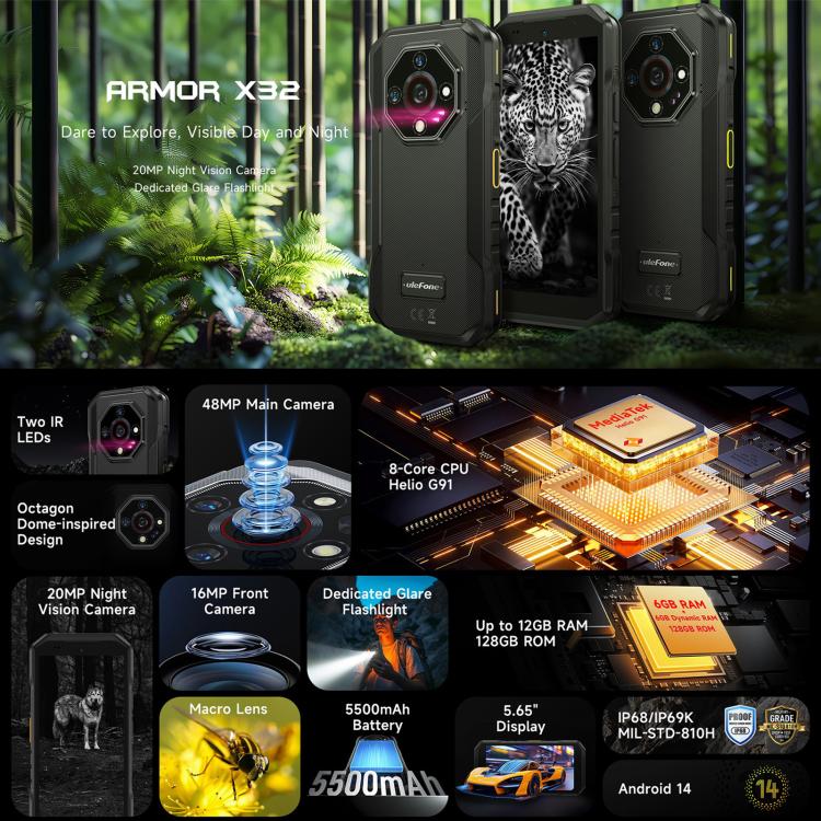 Ulefone Armor X32 Rugged Phone