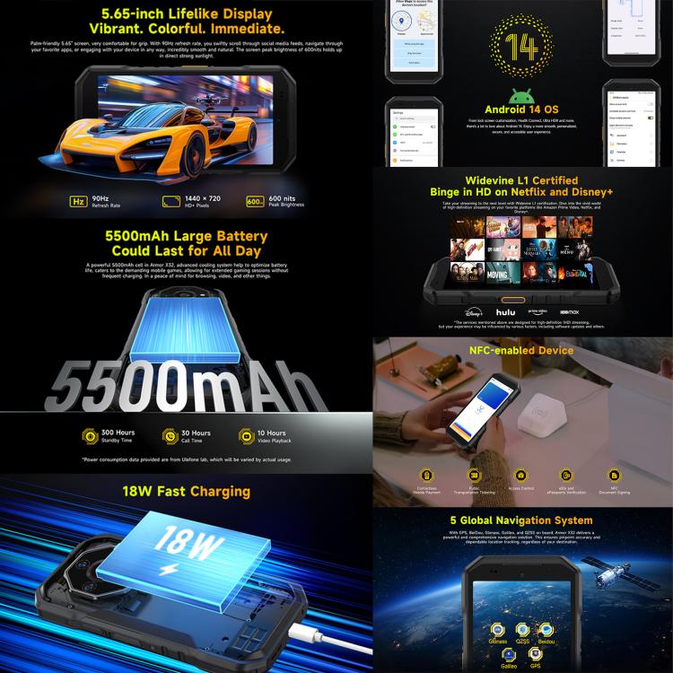 Ulefone Armor X32 Rugged Phone