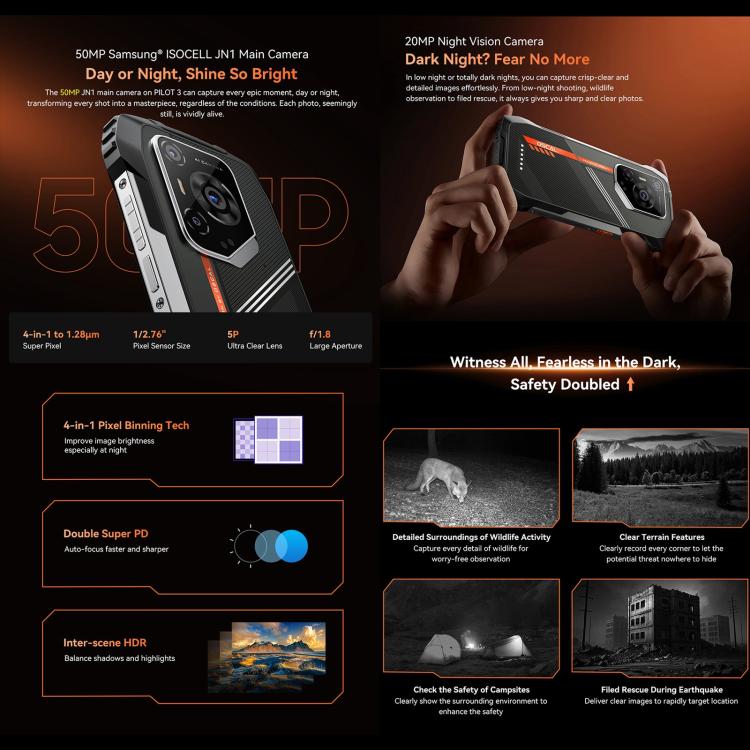 Blackview Oscal Pilot 3 5G Rugged Phone