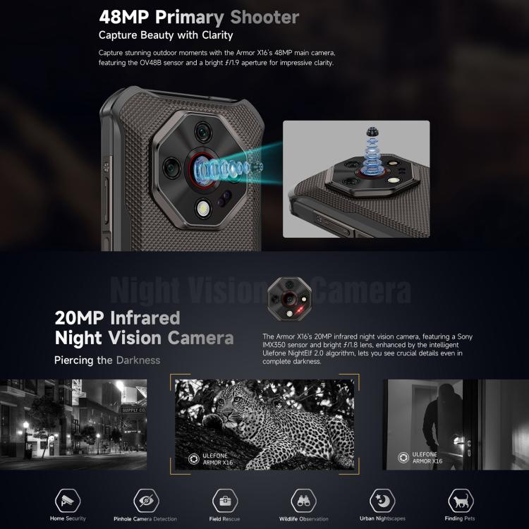 Ulefone Armor X16 Rugged Phone